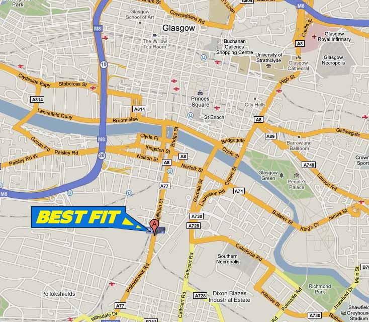 LDV Diagnostics and Servicing - Our Glasgow Service Site  is located just off the M8, a few minutes from the city centre on the main road on the South side of Glasgow.